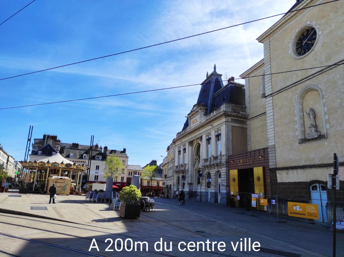 Duplex Appartement 70M2 Atypique Au Coeur Du Mans Льо Ман Екстериор снимка